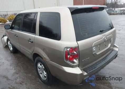 2006 Honda Pilot Lx z USA, uszkodzony, nr VIN 2HKYF181X6H559992